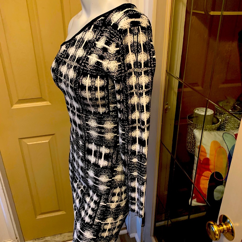 Black and white Dress